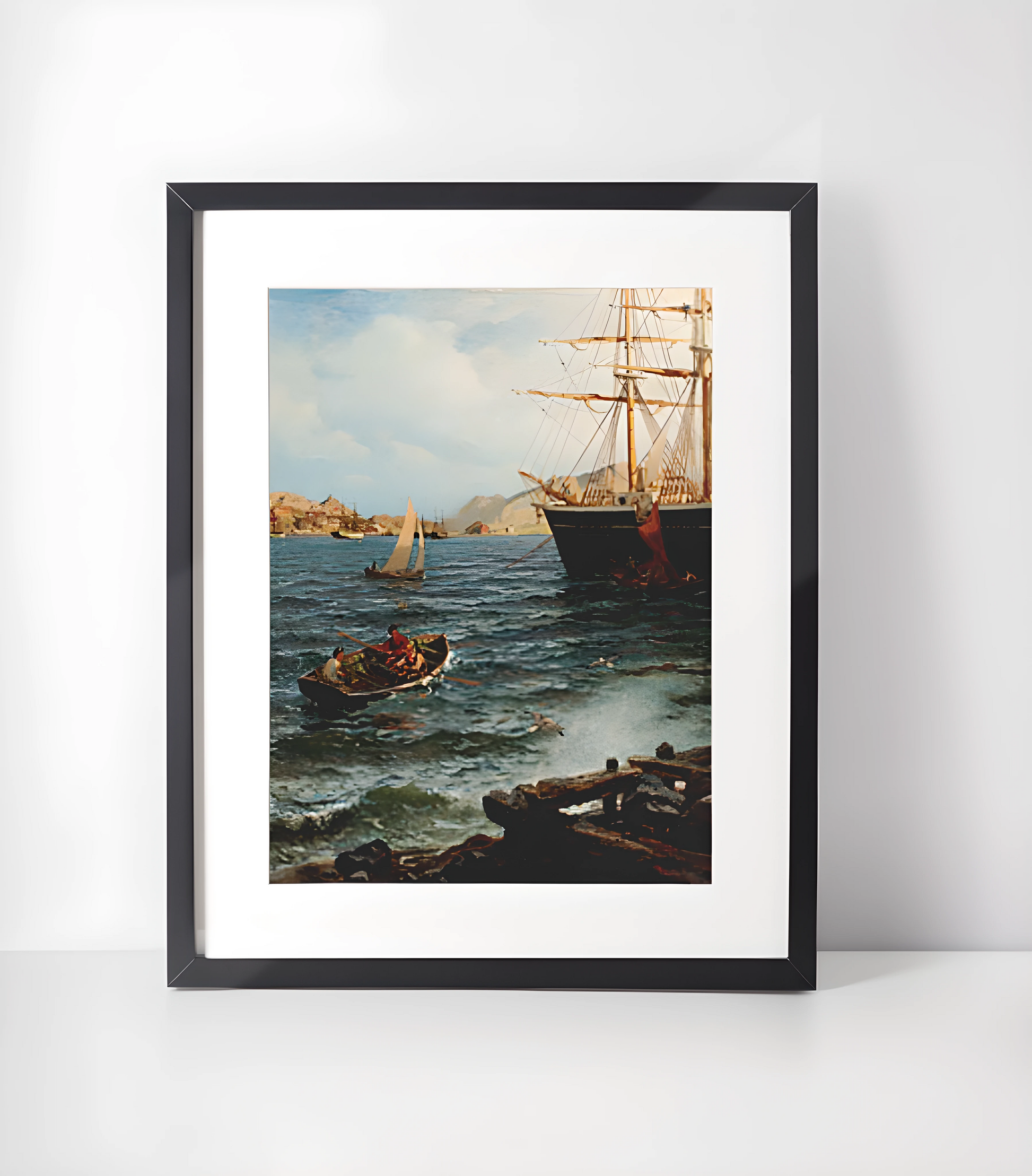 Hans Gude (1825–1903) Kunstsamling - Kunsttrykk A3+/A3 - Uten ramme