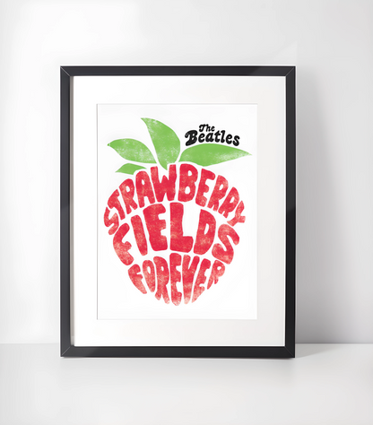 The Beatles Strawberry Fields Kunstsamling - Kunsttrykk A3+/A3 - Uten ramme #3