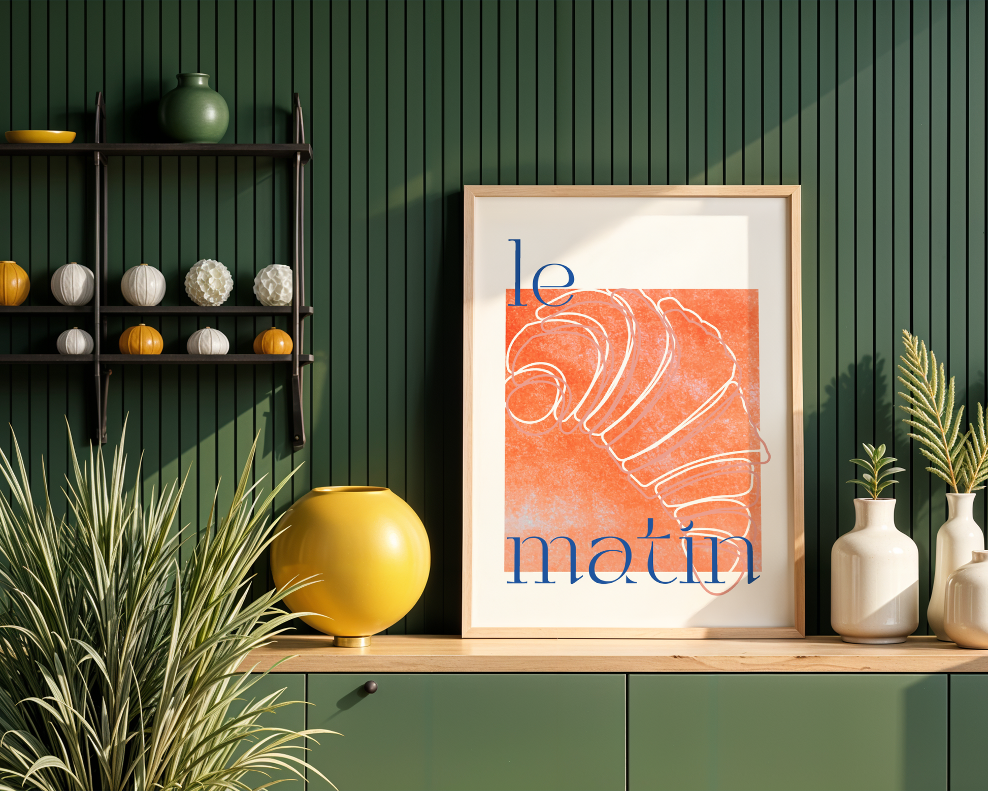 Le Matin Morning Breakfast Croissant