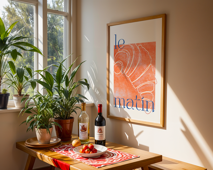 Le Matin Morning Breakfast Croissant