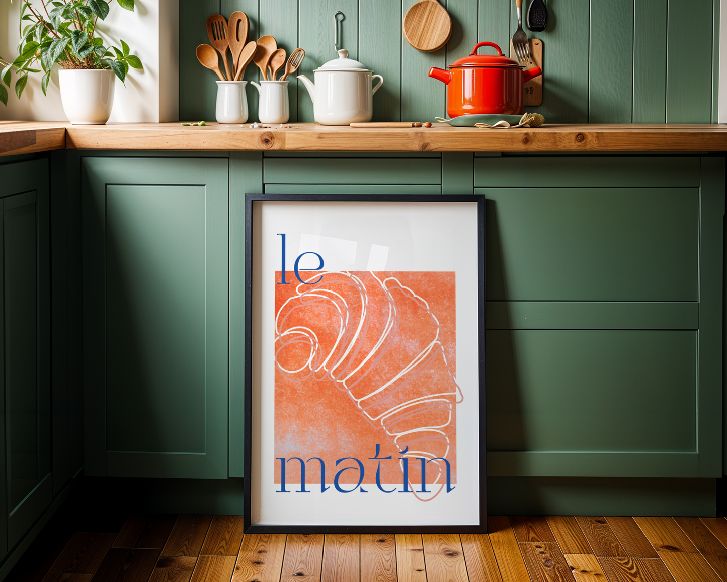 Le Matin Morning Breakfast Croissant