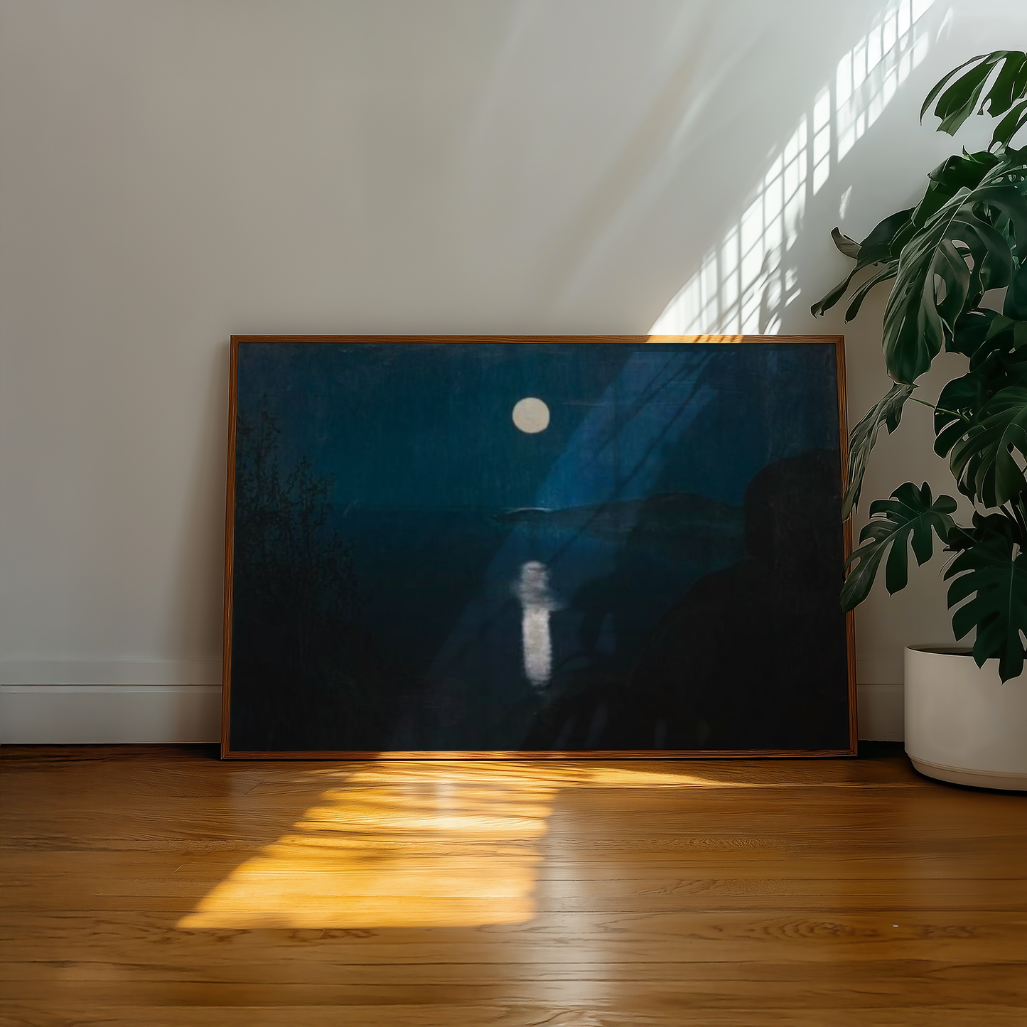 Harald Sohlberg - Måneskinn (1907)