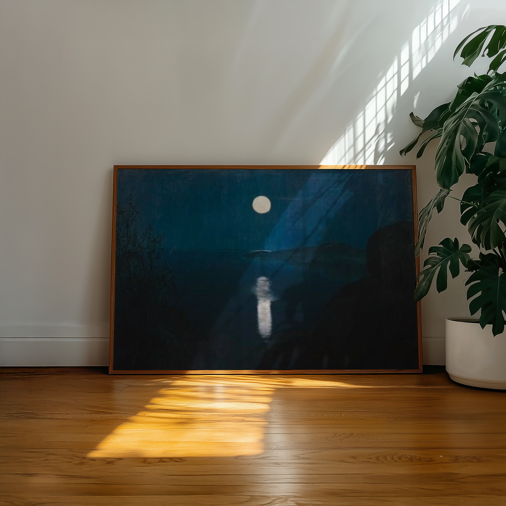 Harald Sohlberg - Måneskinn (1907)