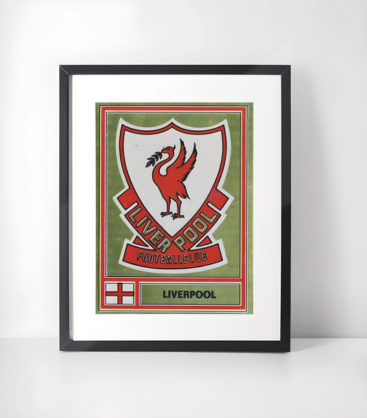 Vintage Liverpool Crest - Liverpool Samling - Kunsttrykk A3/A3 - Uten ramme