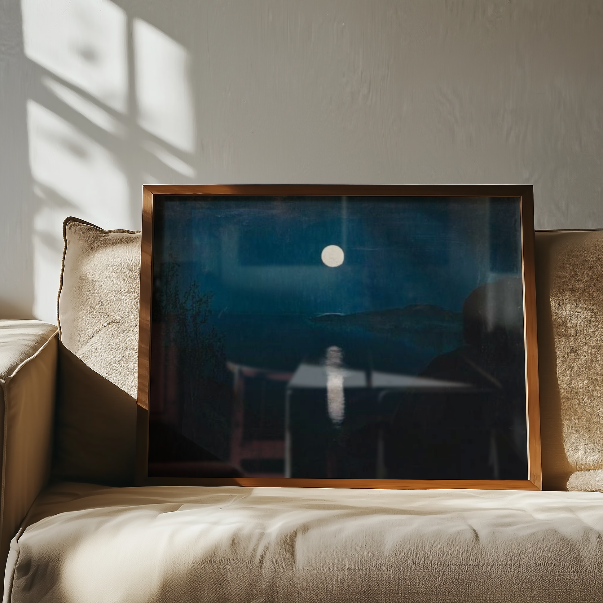 Harald Sohlberg - Måneskinn (1907)