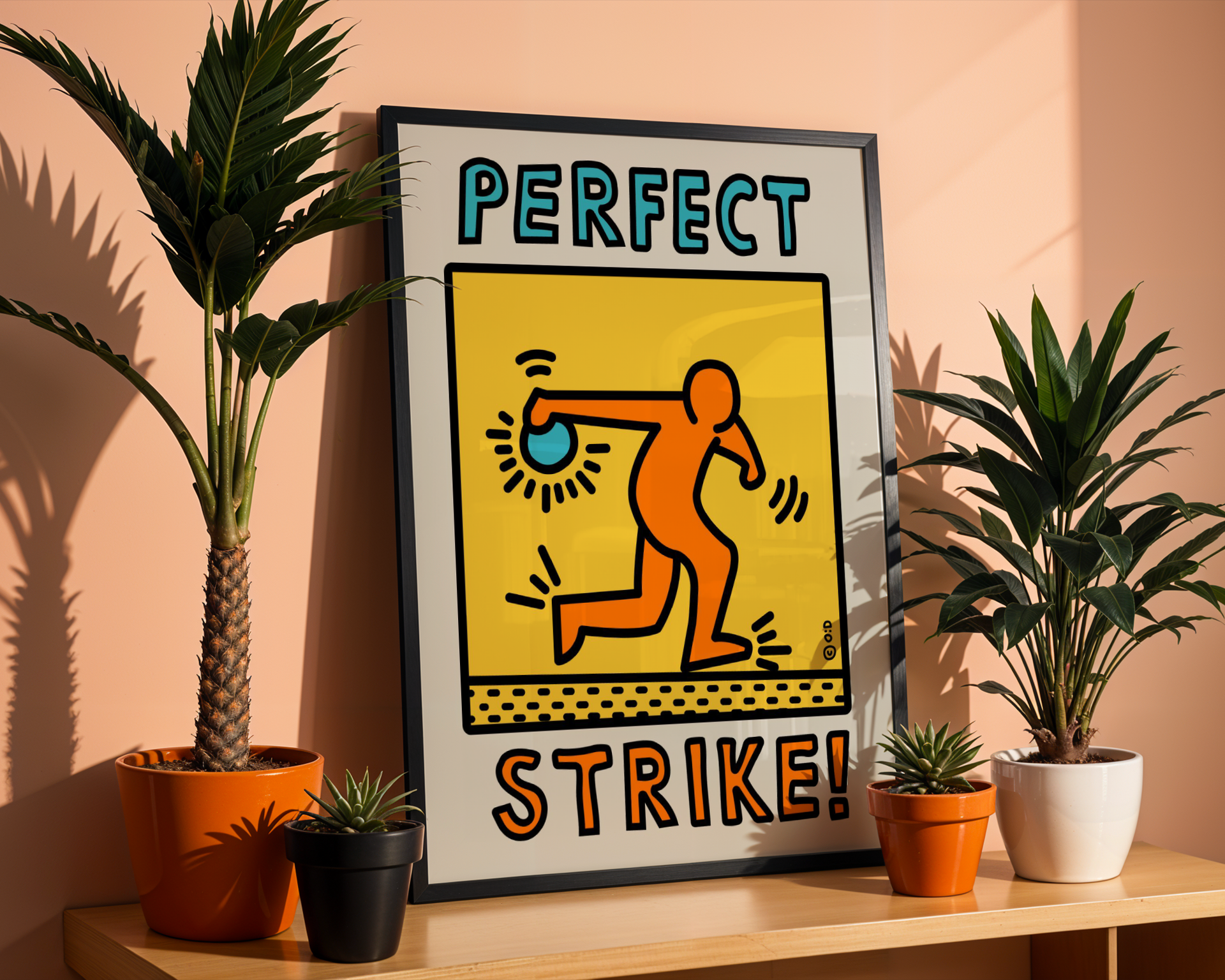 Keith Haring - Perfect Strike