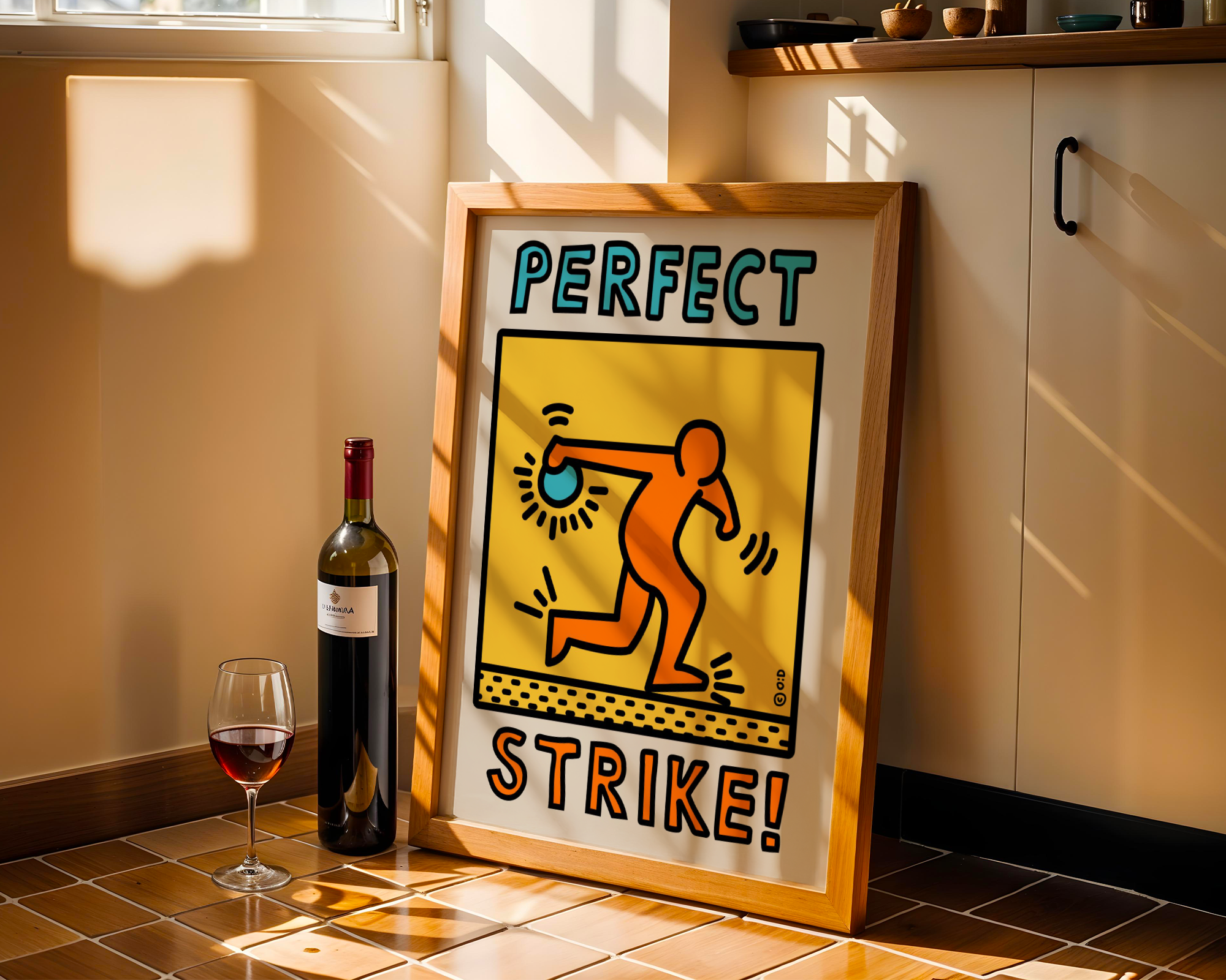 Keith Haring - Perfect Strike