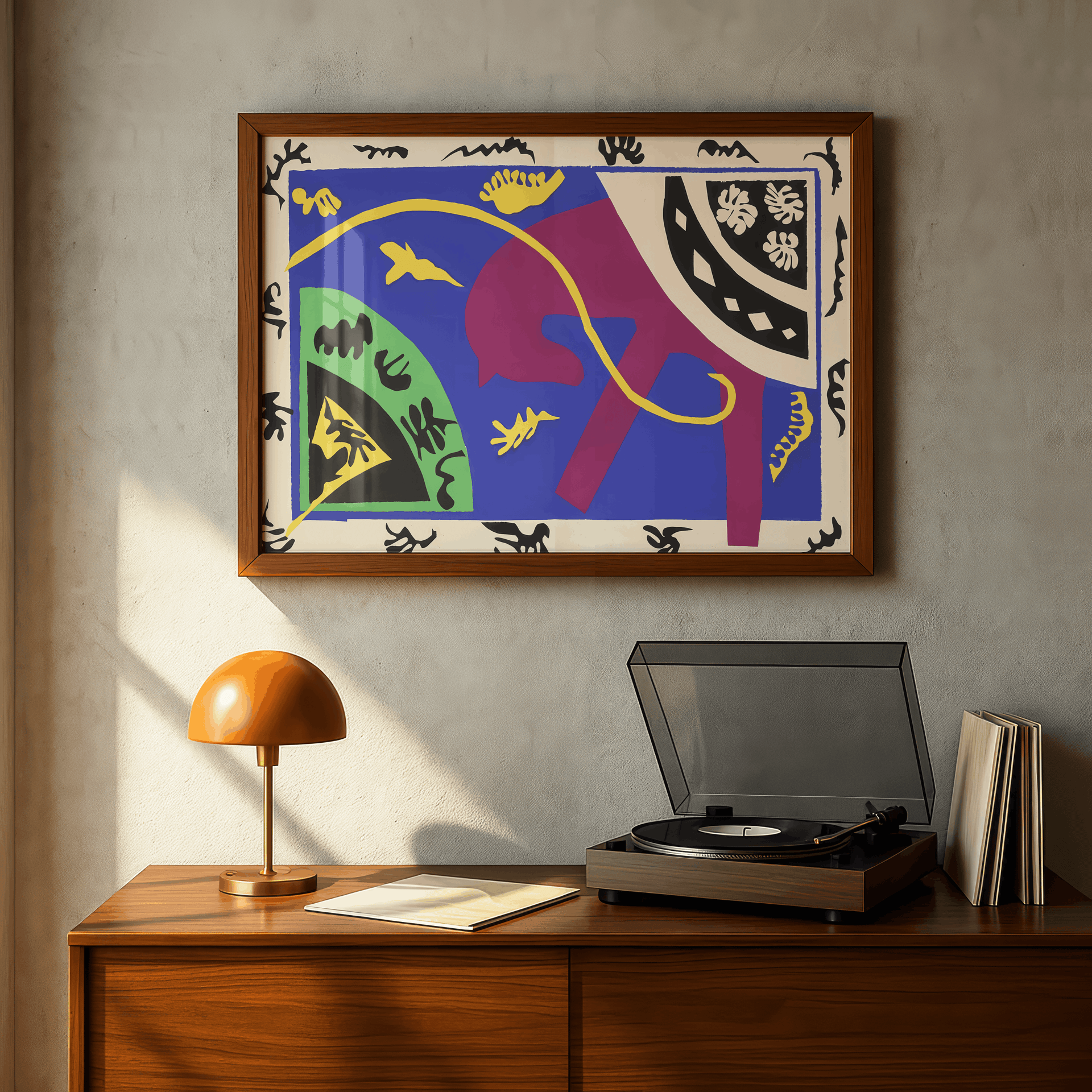 Henri Matisse - Horse, Rider and Clown" (Le Cheval, l'écuyère et le clown)