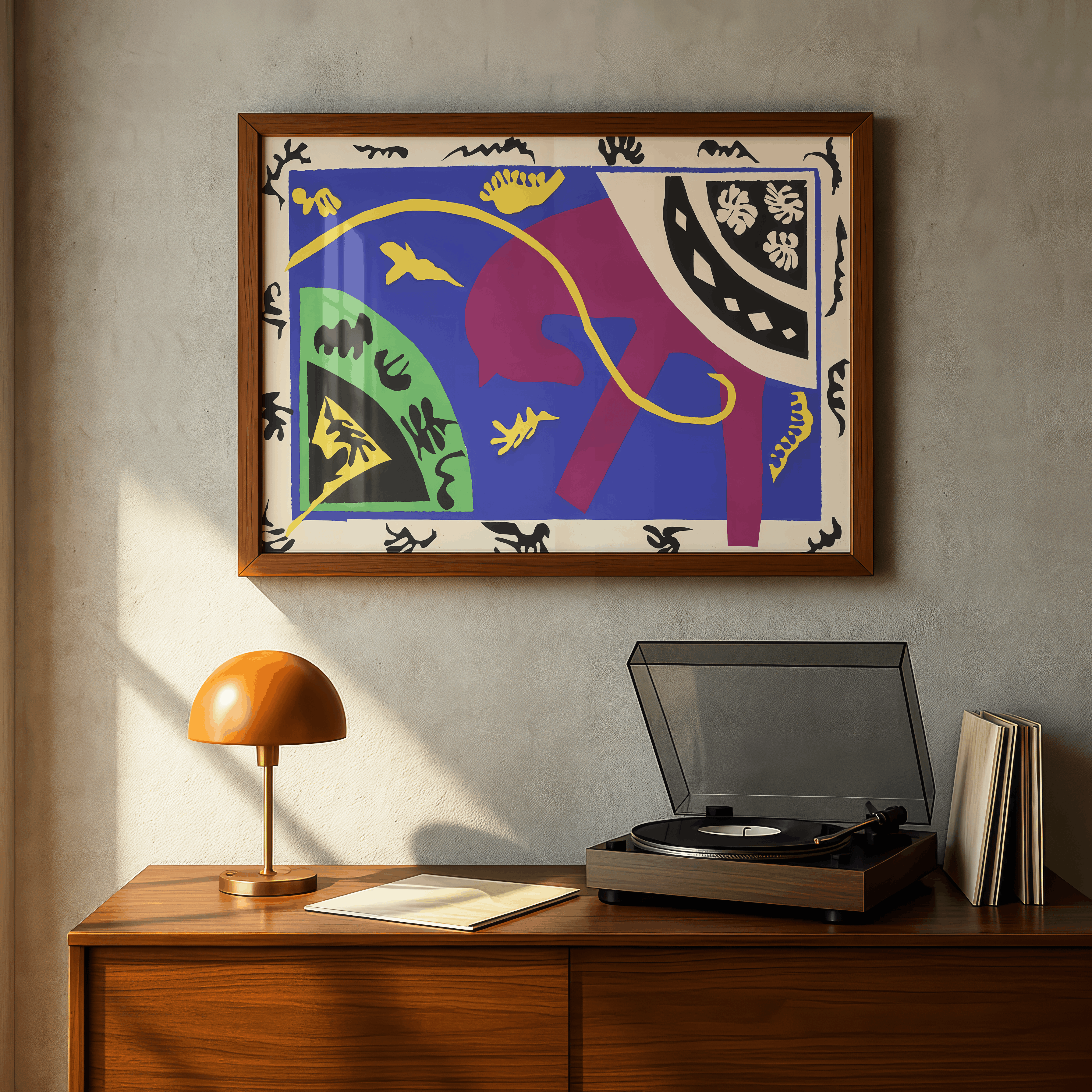 Henri Matisse - Horse, Rider and Clown" (Le Cheval, l'écuyère et le clown)