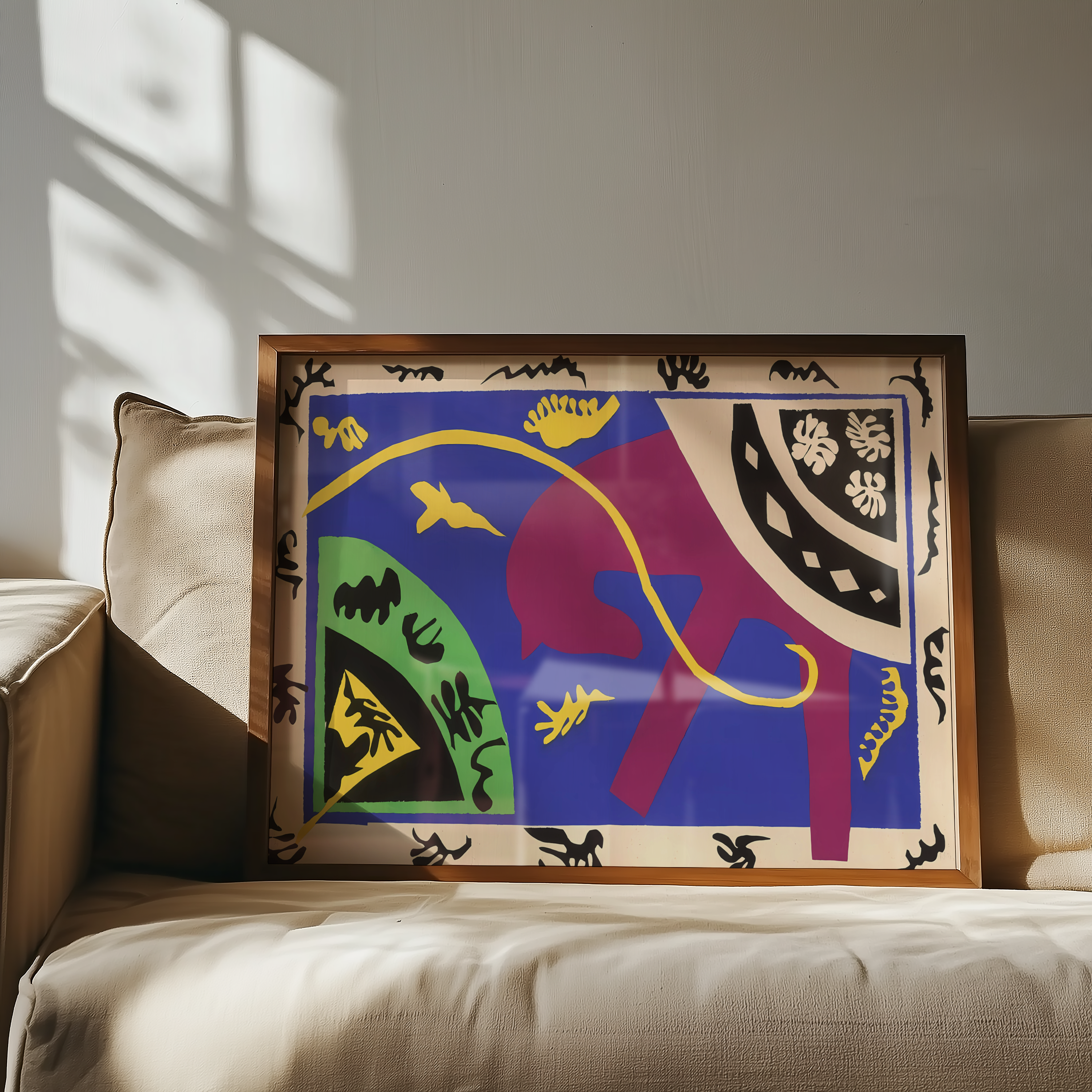 Henri Matisse - Horse, Rider and Clown" (Le Cheval, l'écuyère et le clown)