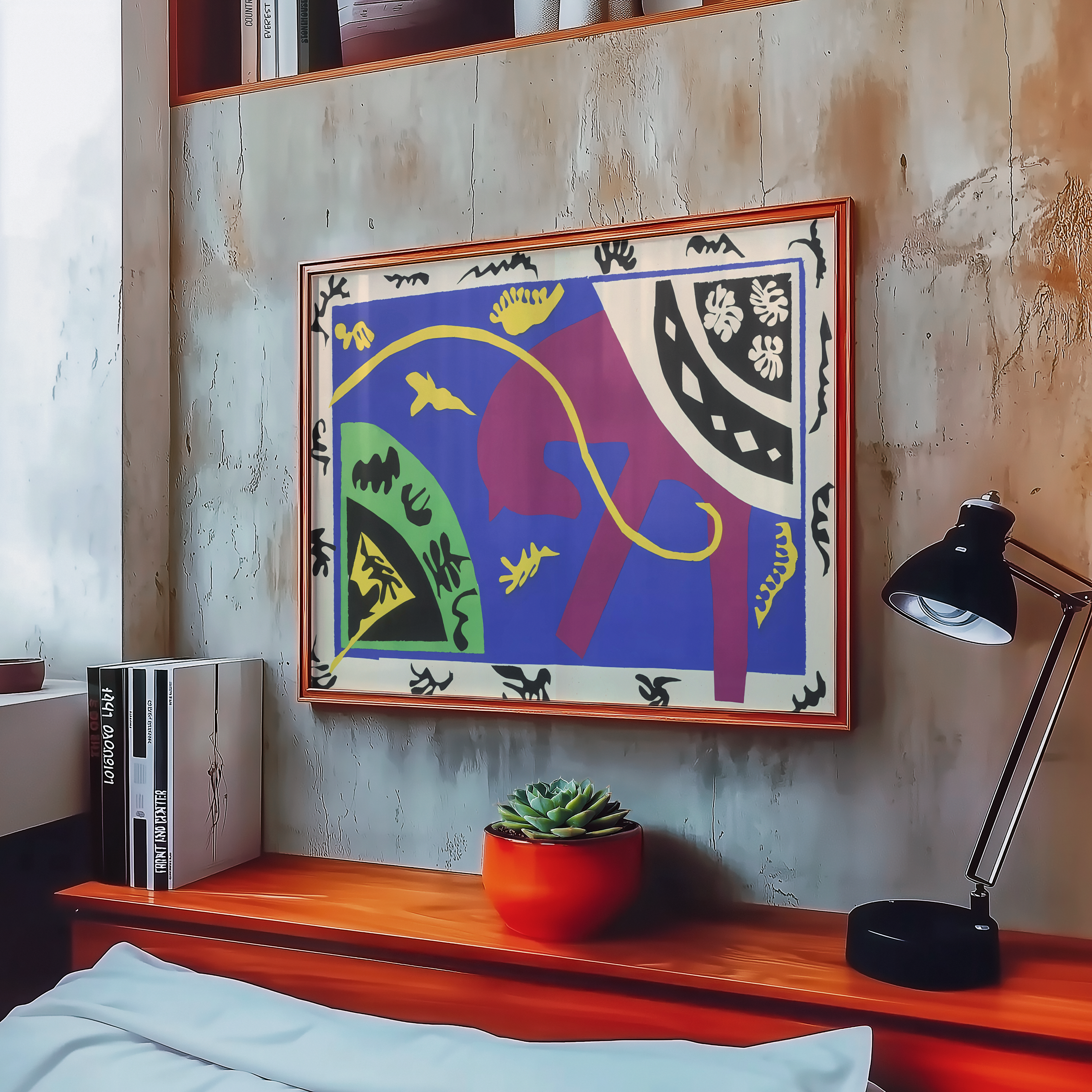 Henri Matisse - Horse, Rider and Clown" (Le Cheval, l'écuyère et le clown)