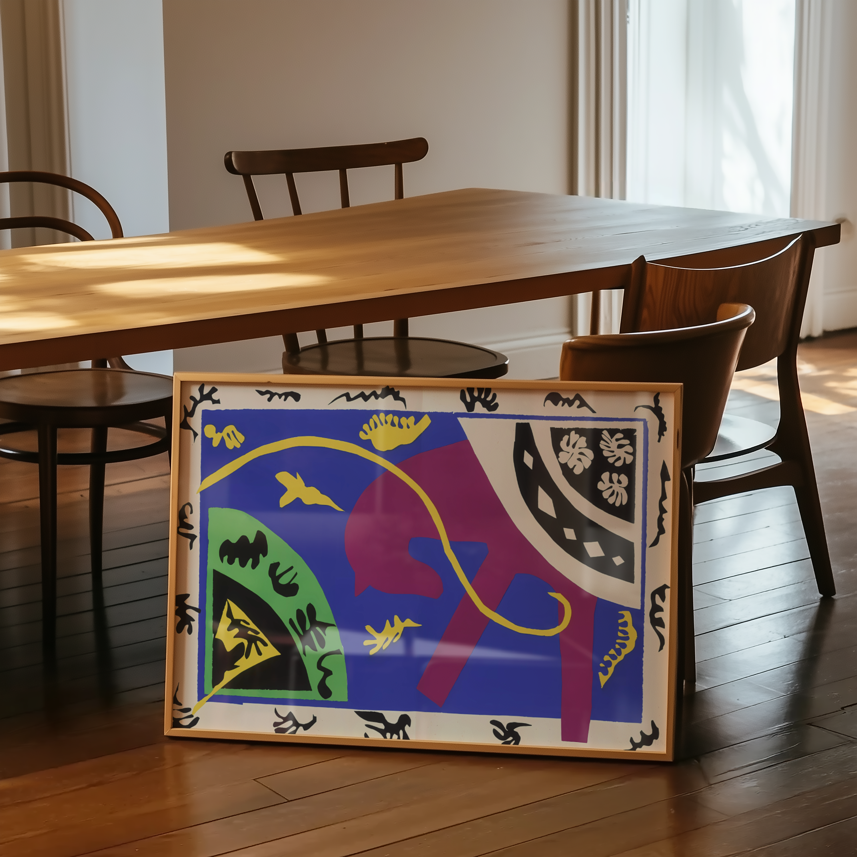 Henri Matisse - Horse, Rider and Clown" (Le Cheval, l'écuyère et le clown)