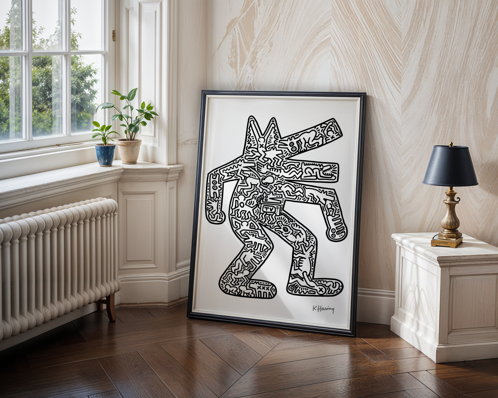 Keith Haring - Dog (1985)
