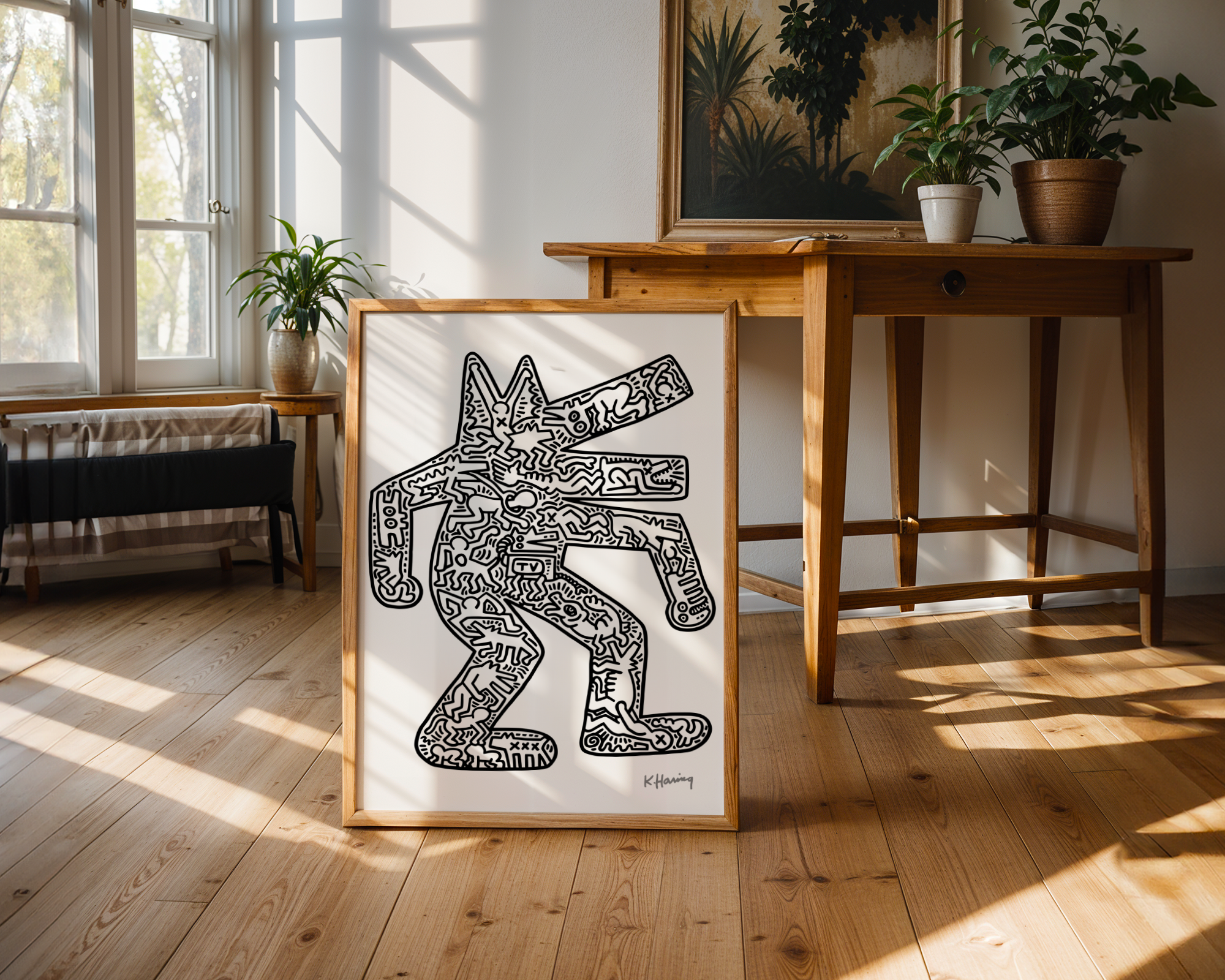 Keith Haring - Dog (1985)