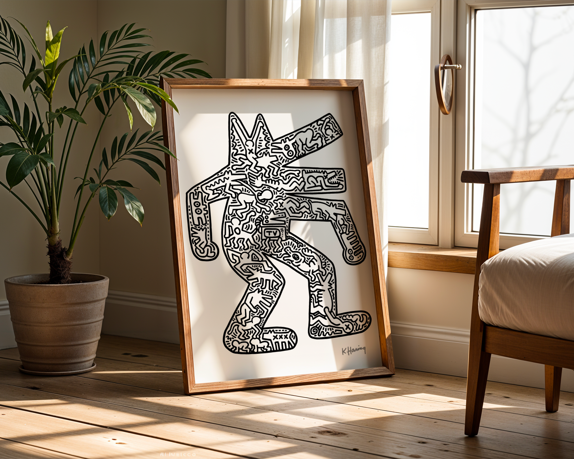 Keith Haring - Dog (1985)