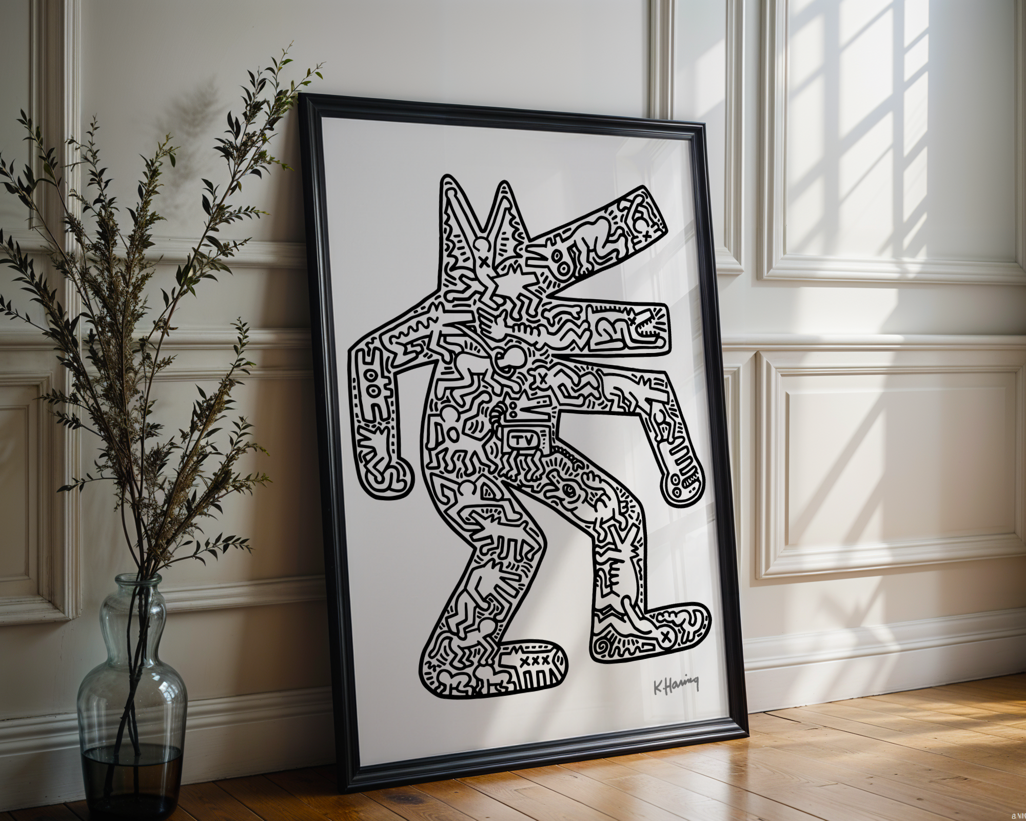 Keith Haring - Dog (1985)