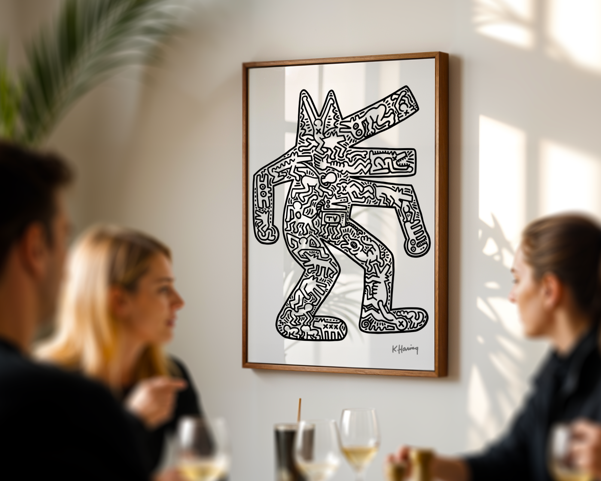 Keith Haring - Dog (1985)