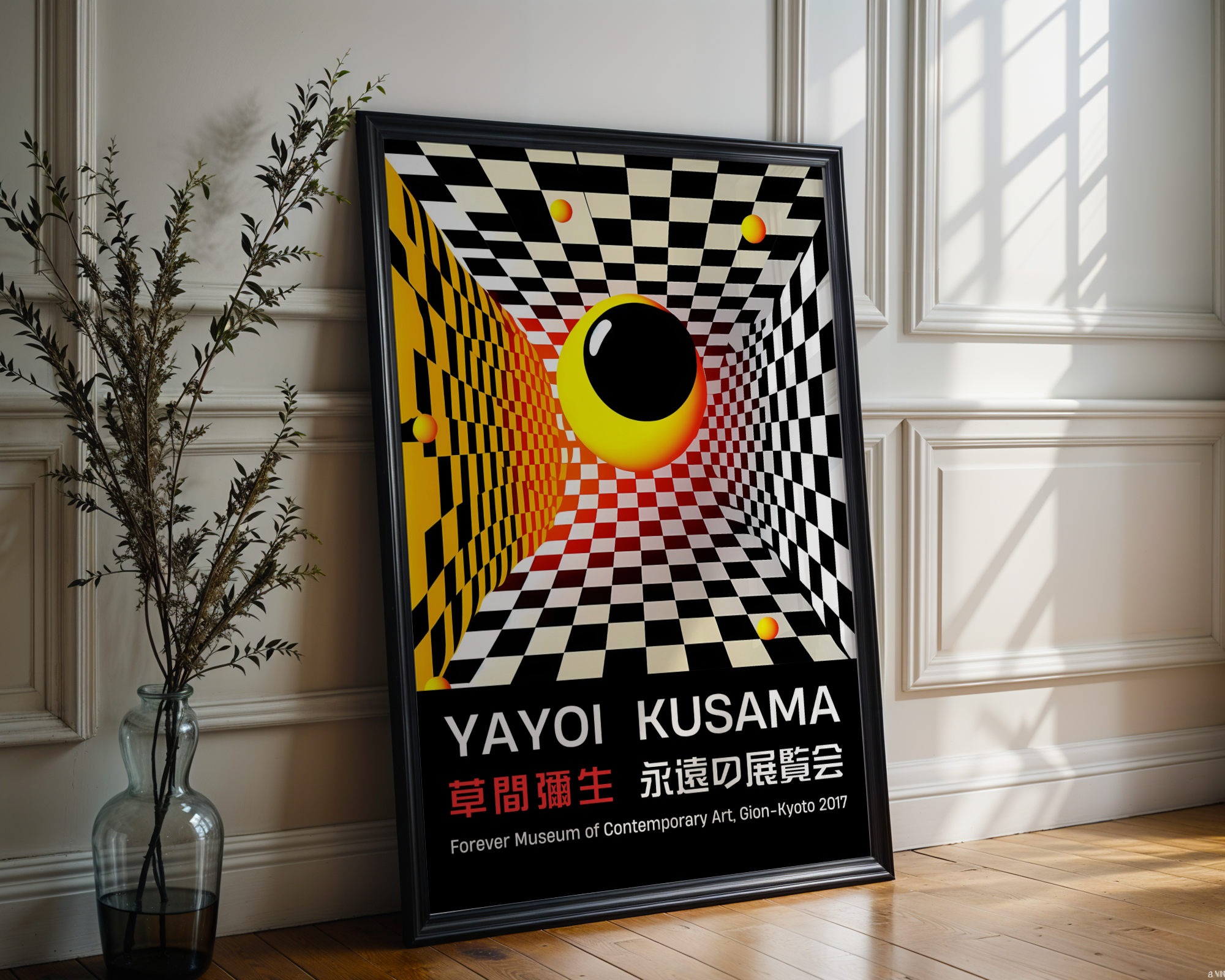 Yayoi Kusama - Forever Museum of Contemporary Art, Gion-Kyoto 2017