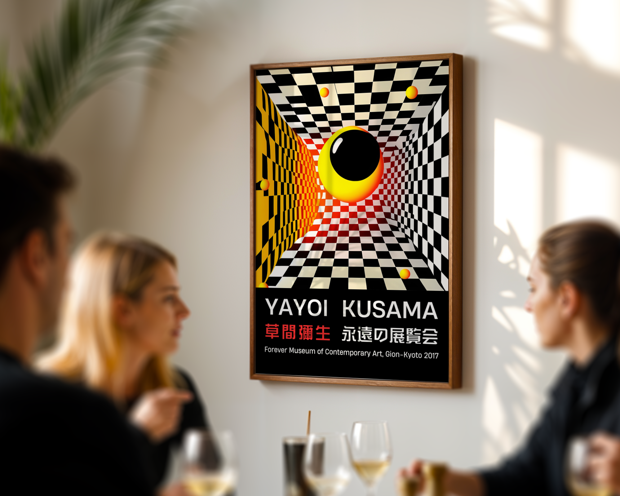 Yayoi Kusama - Forever Museum of Contemporary Art, Gion-Kyoto 2017