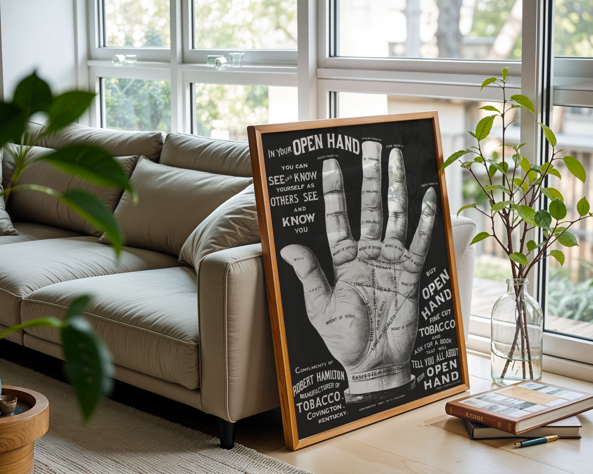 Open Hand, Palm Reading