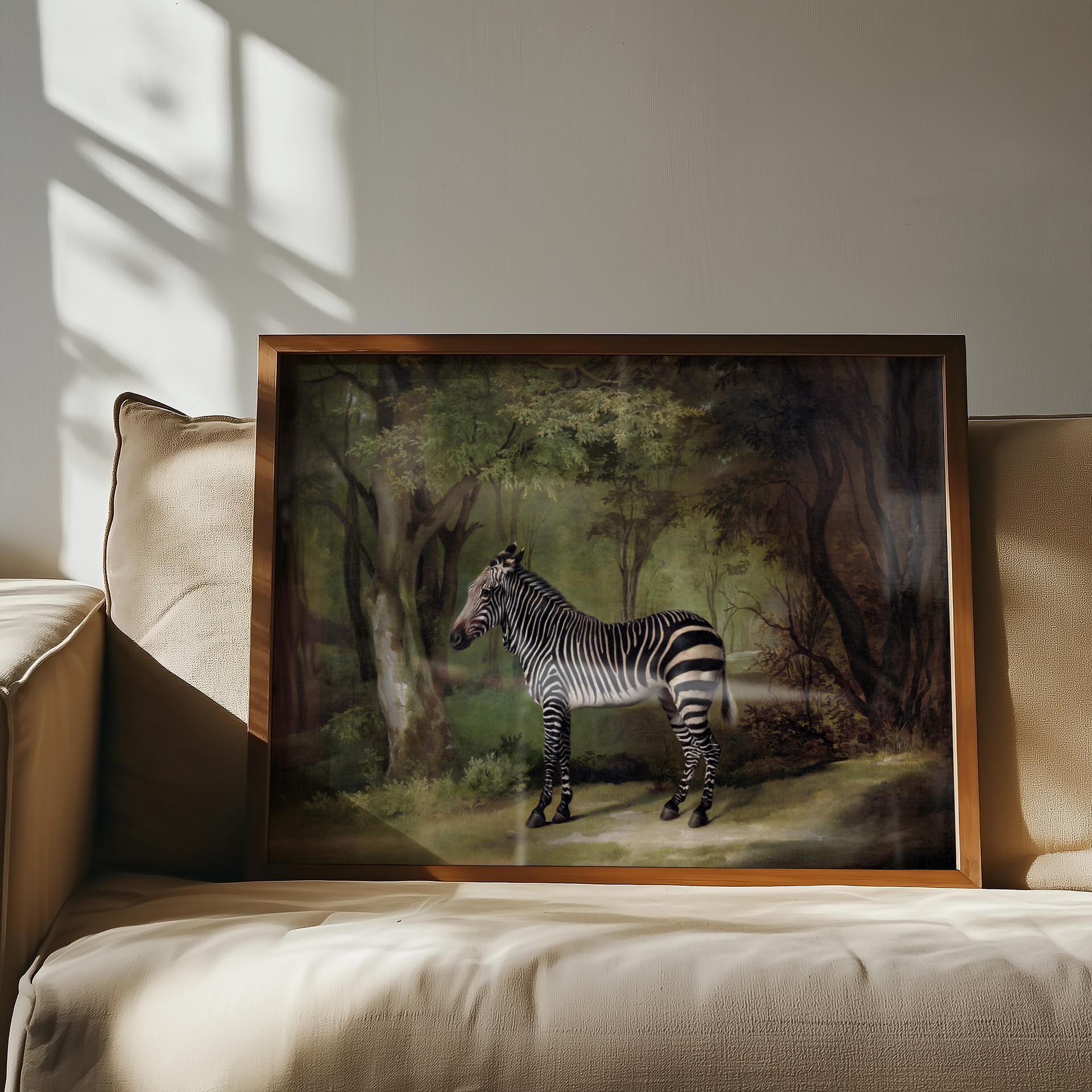 George Stubbs - Zebra (1763)