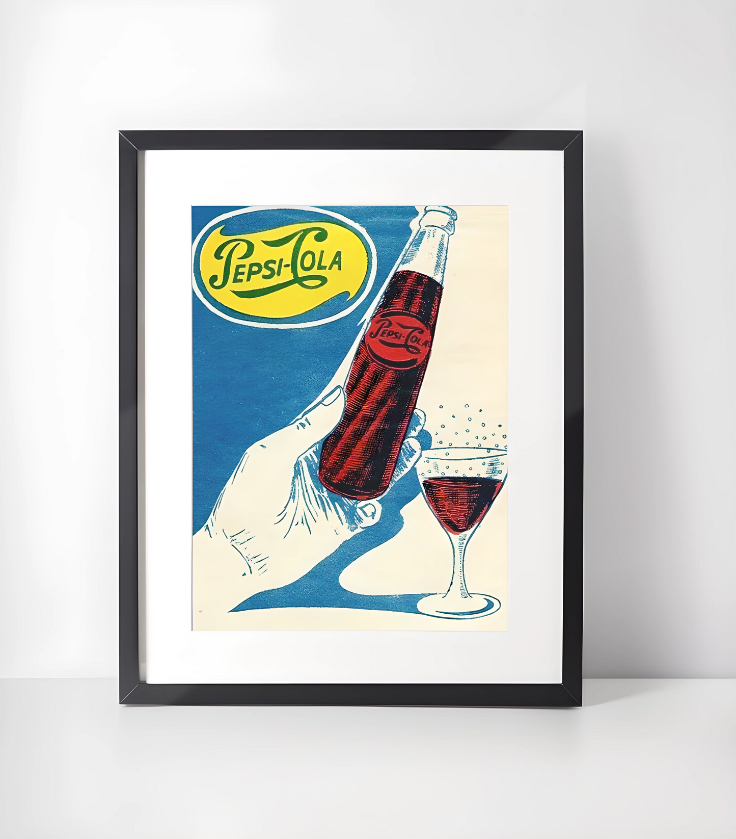 Retro PepsiCola Kunstsamling - Kunsttrykk A3+/A3 - Uten ramme #2