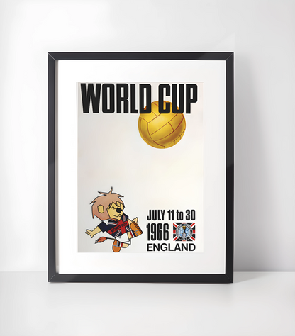 Fotball VM-Plakater Kunstsamling - Kunsttrykk A3+/A3 - Uten ramme