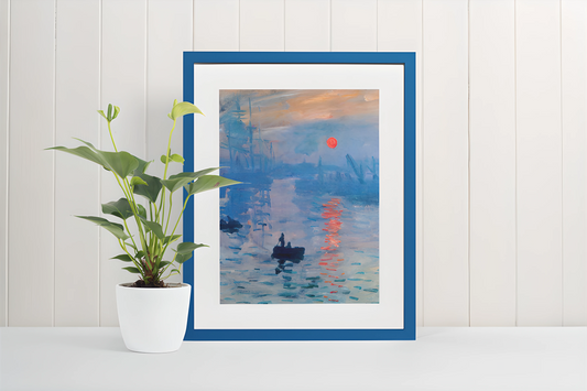 Populær blanding A4 & A5 Kunsttrykk (uten ramme) #1 Claude Monet