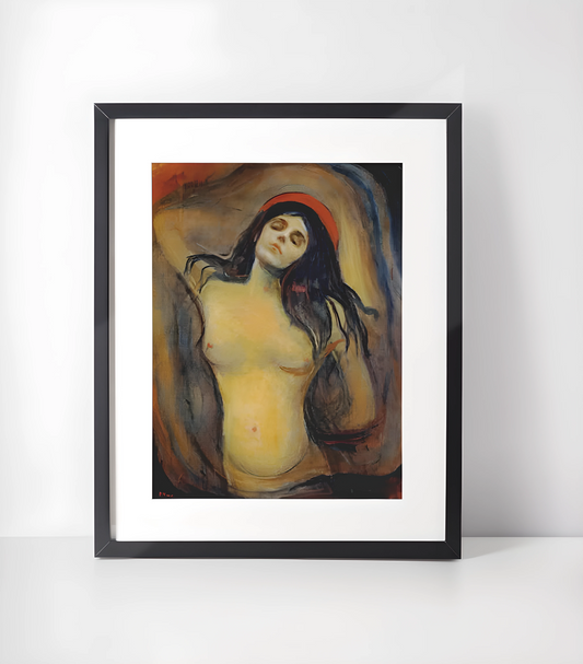 Edvard Munch Nakne Malerier Kunstsamling - Kunsttrykk A3+/A3 - Uten ramme