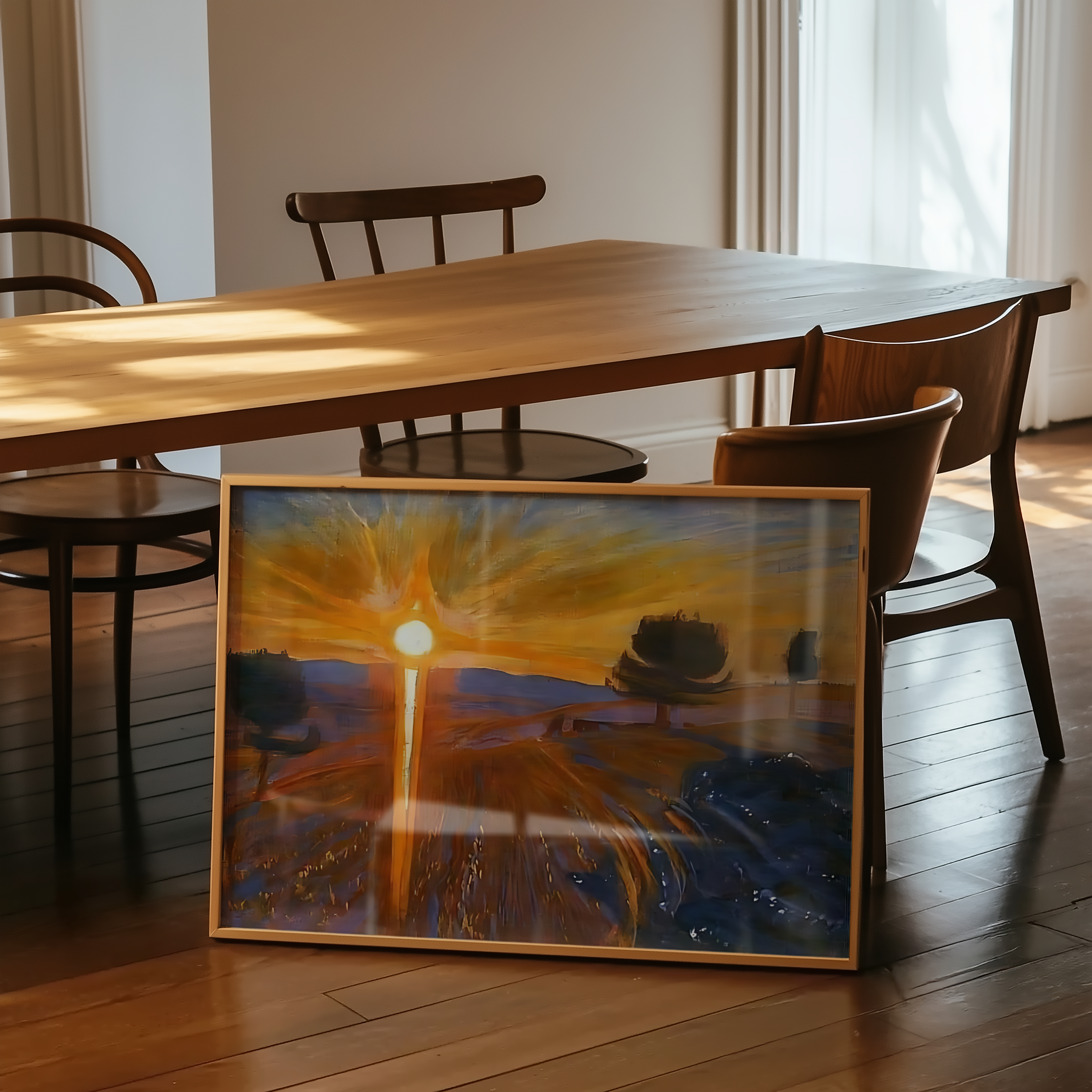 Wojciech Weiss - Radiant Sunset