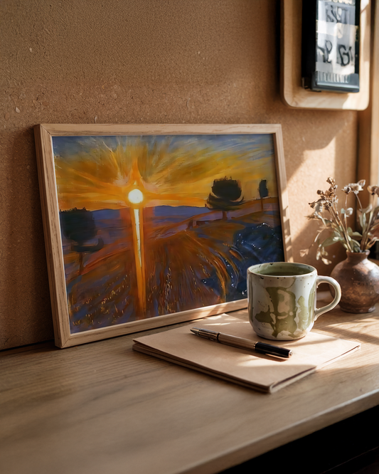 Wojciech Weiss - Radiant Sunset