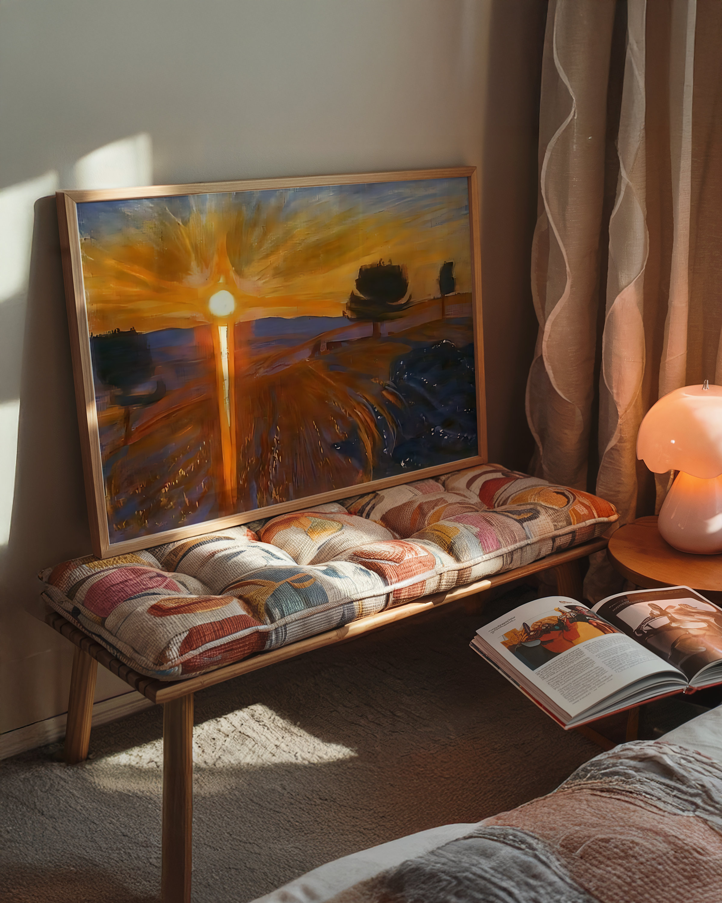 Wojciech Weiss - Radiant Sunset