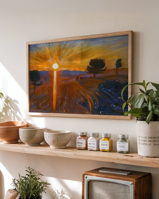 Wojciech Weiss - Radiant Sunset