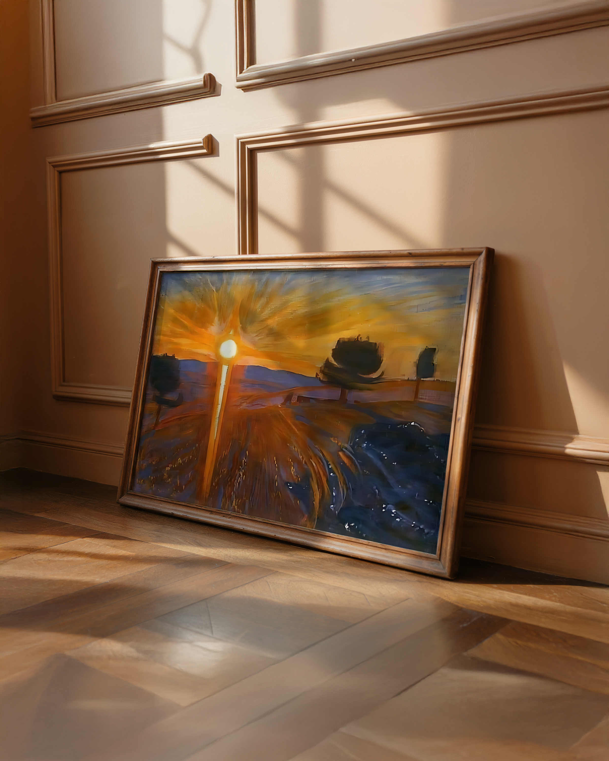 Wojciech Weiss - Radiant Sunset