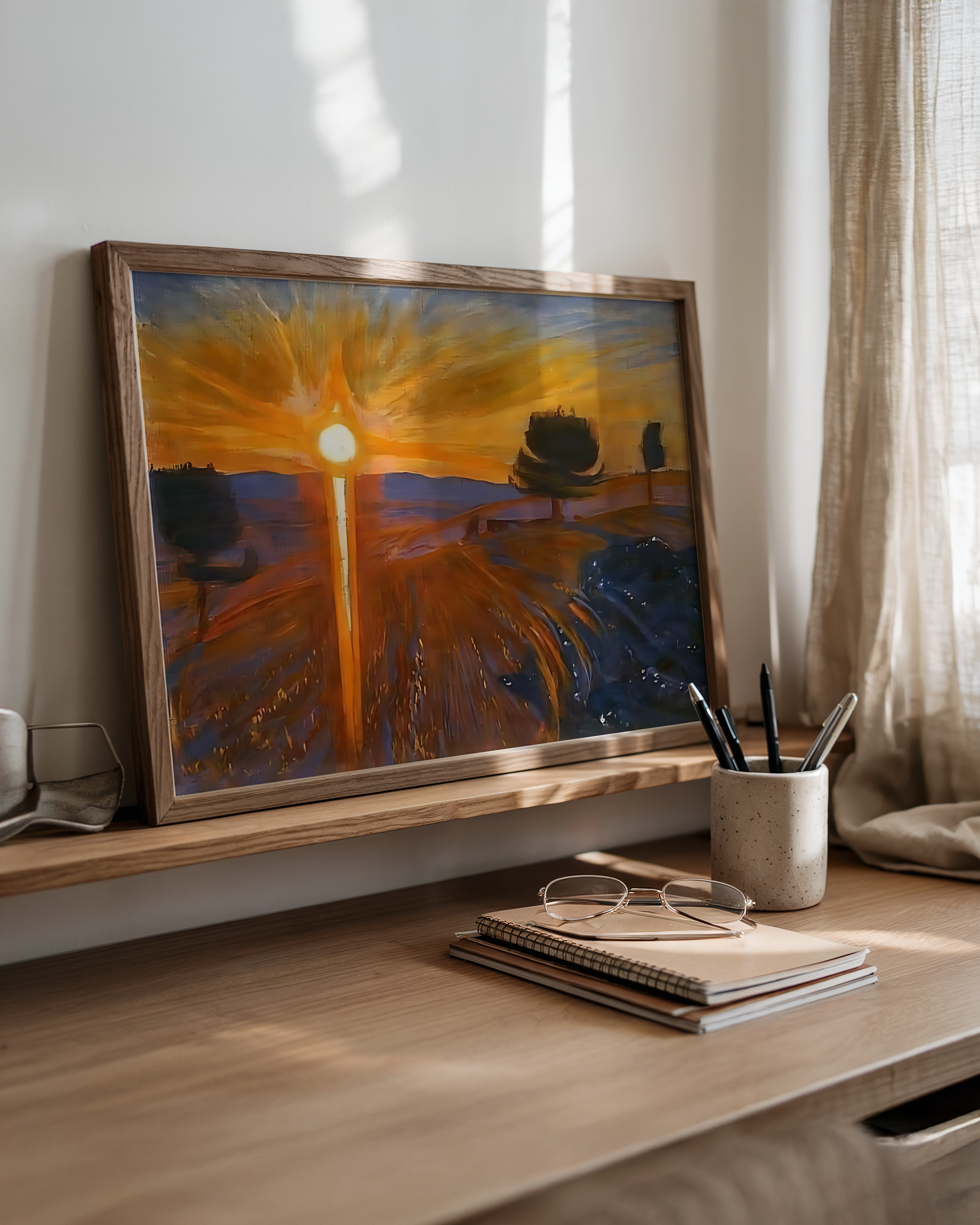 Wojciech Weiss - Radiant Sunset