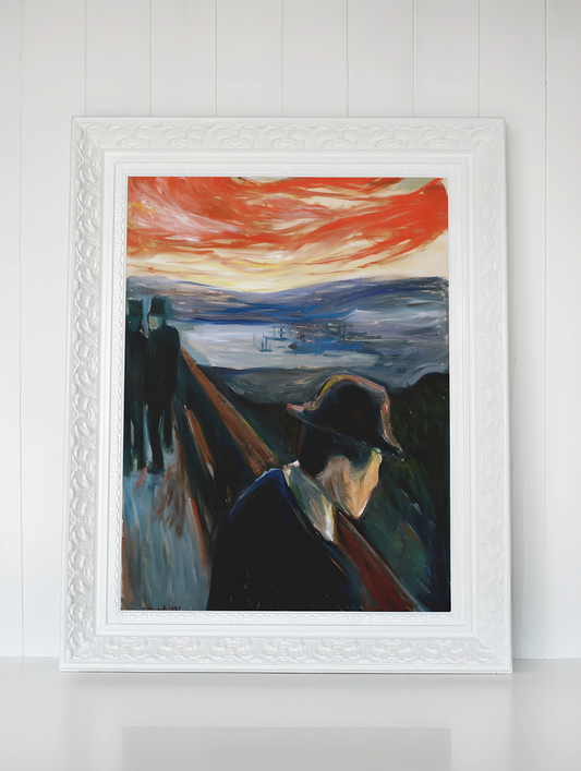 Edvard Munch Skrik, Angst & Fortvilelse Kunstsamling - Kunsttrykk A3+/A3 - Uten ramme #3 Fortvilelse (1892)