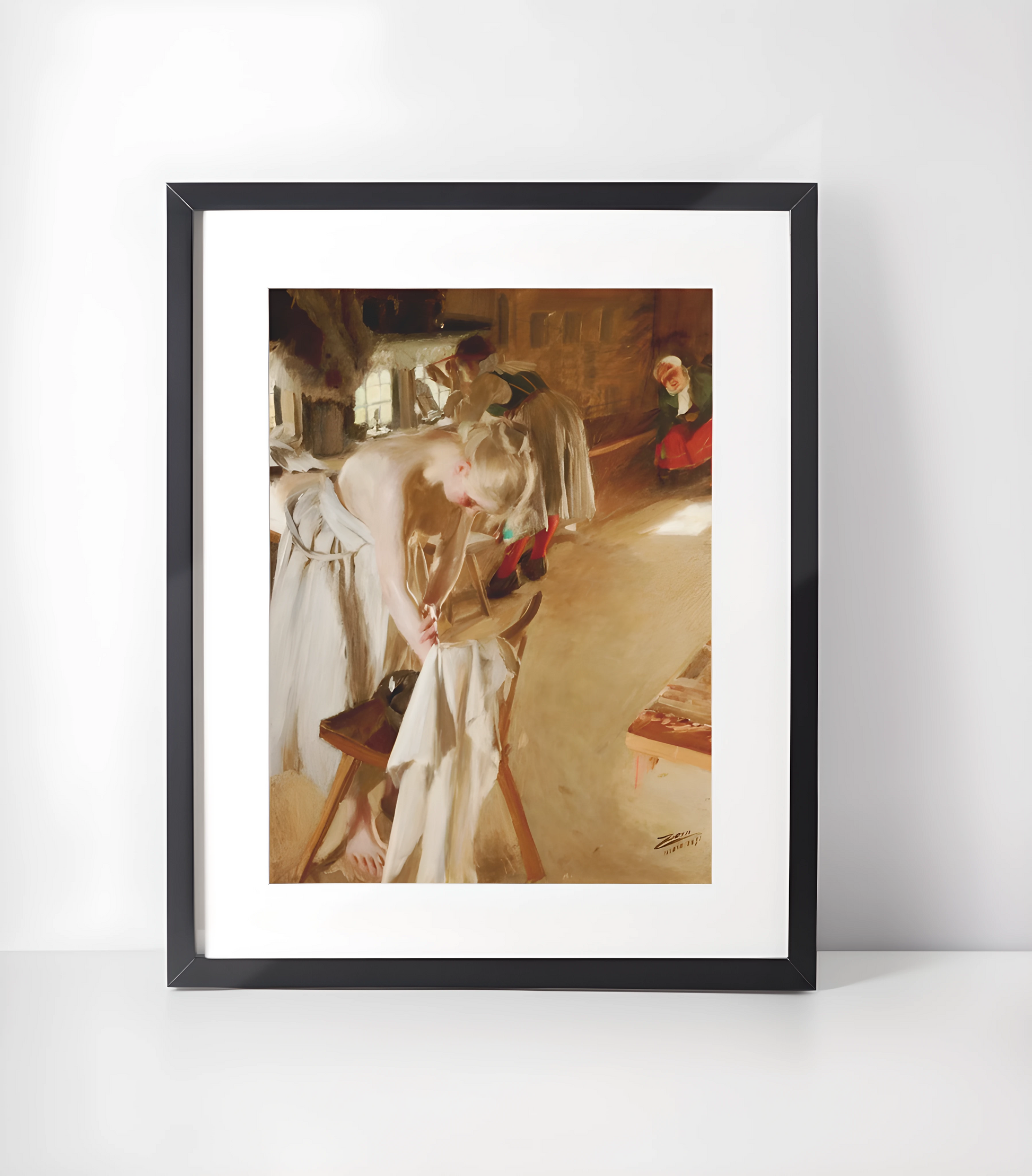 Anders Zorn Samling - Kunsttrykk A3+/A3 - Uten ramme