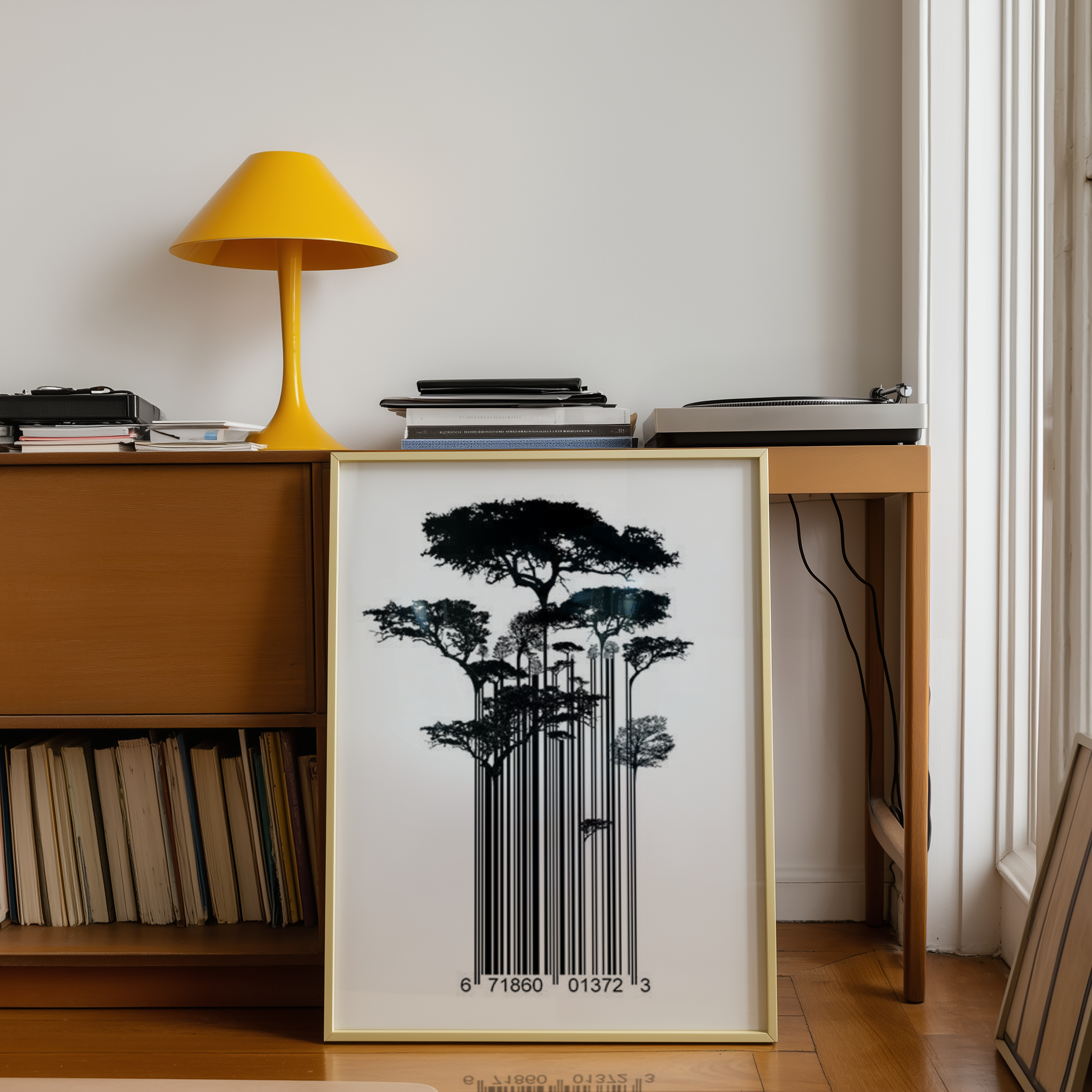 Banksy - Barcode Trees
