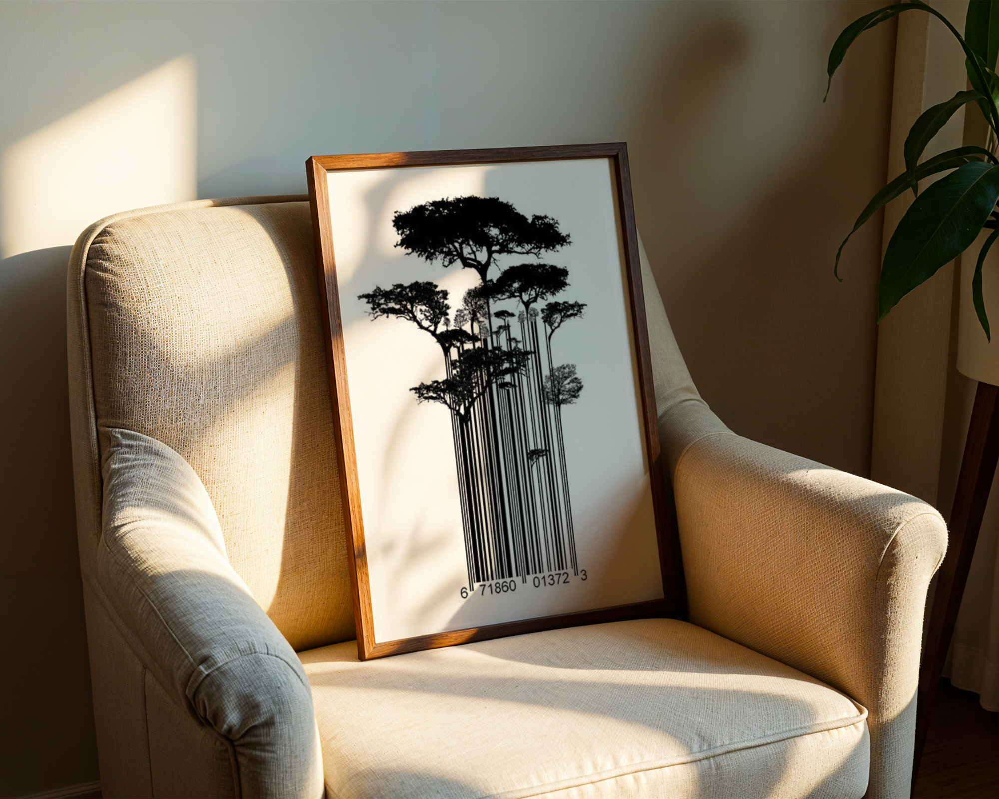 Banksy - Barcode Trees