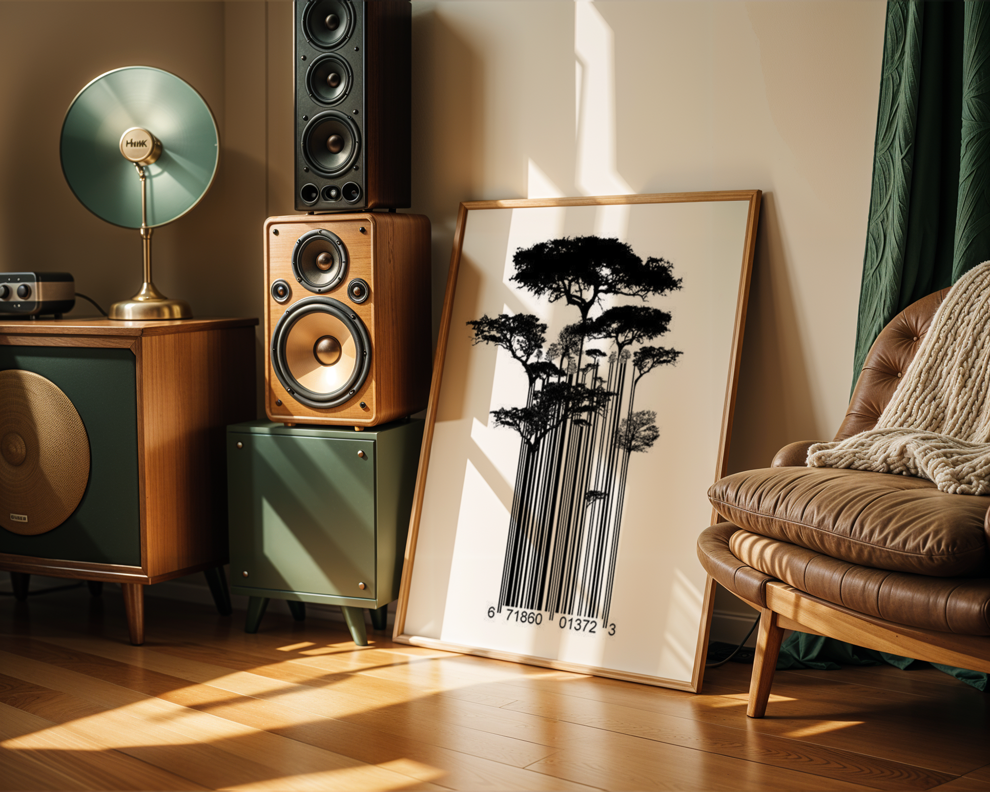 Banksy - Barcode Trees