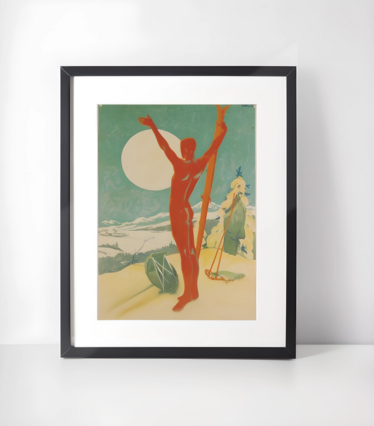 SkiKunst - Samling - Kunsttrykk A3+/A3 - Uten ramme