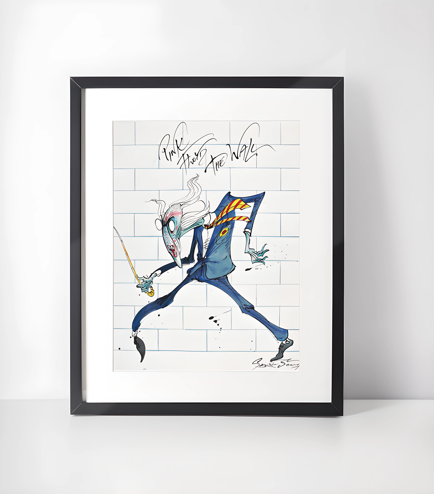 Pink Floyd Illustrasjoner Kunstsamling - Kunsttrykk A3+/A3 - Uten ramme