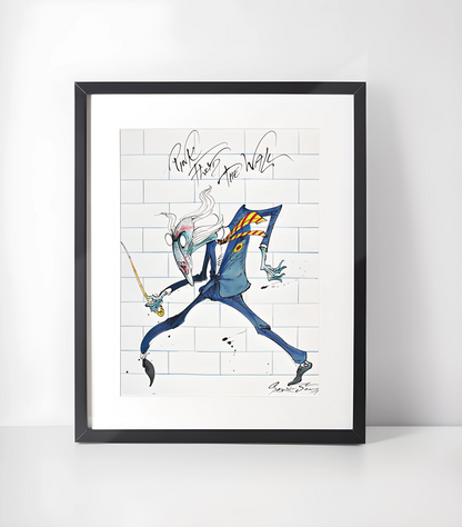 Pink Floyd Illustrasjoner Kunstsamling - Kunsttrykk A3+/A3 - Uten ramme