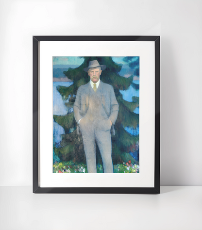 Erik Werenskiold (1855-1938) Kunstsamling - Kunsttrykk A3+/A3 - Uten ramme