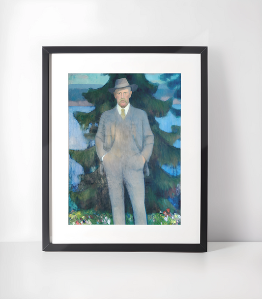 Erik Werenskiold (1855-1938) Kunstsamling - Kunsttrykk A3+/A3 - Uten ramme