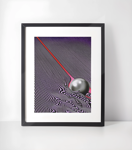 Limited Edition Kunst- Blanding Musikk - Kunsttrykk A3+/A3 - Uten ramme #5 Tame Impala