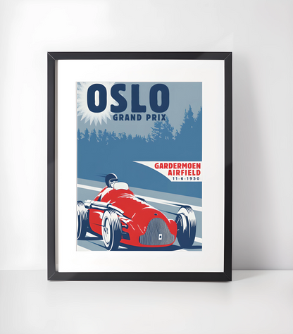 Vintage Kjøretøy Kunstsamling - Kunsttrykk A3+/A3 - Uten ramme