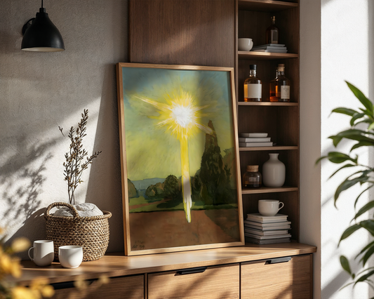 Jens Ferdinand Willumsen - Sol over parken (1904)