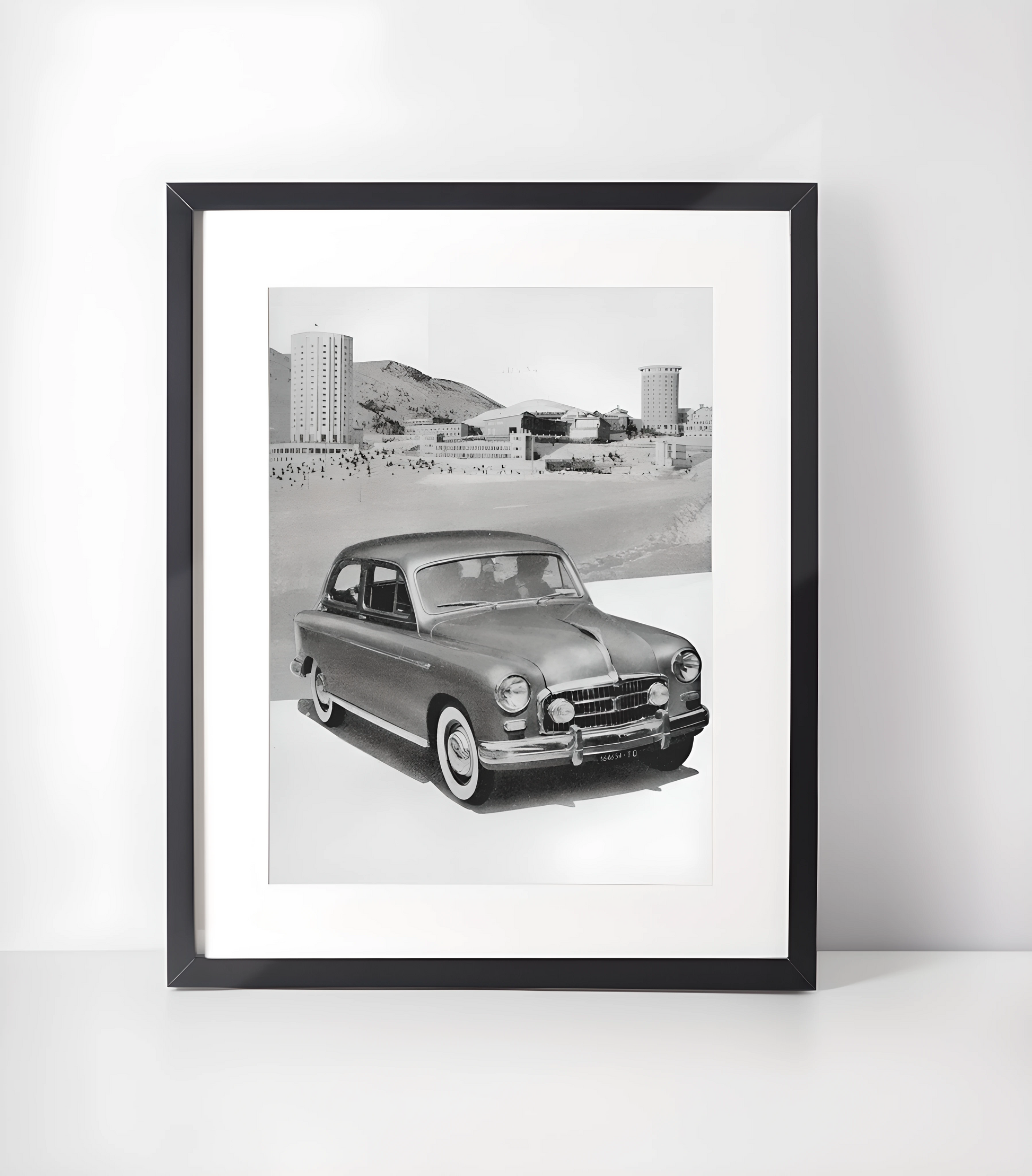 Vintage Kjøretøy Kunstsamling - Kunsttrykk A3+/A3 - Uten ramme #3 Vintage FIAT