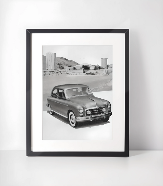 Vintage Kjøretøy Kunstsamling - Kunsttrykk A3+/A3 - Uten ramme #3 Vintage FIAT